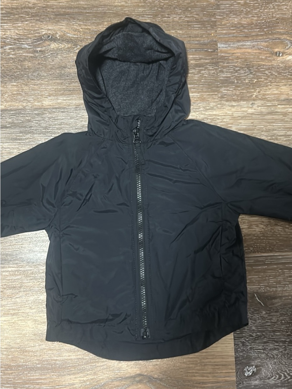 The Children's Place Black windbreaker Jacket